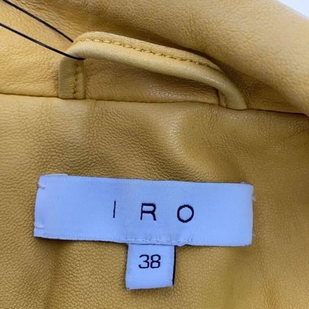 IRO Leather Biker Jacket - Picture 3 of 4